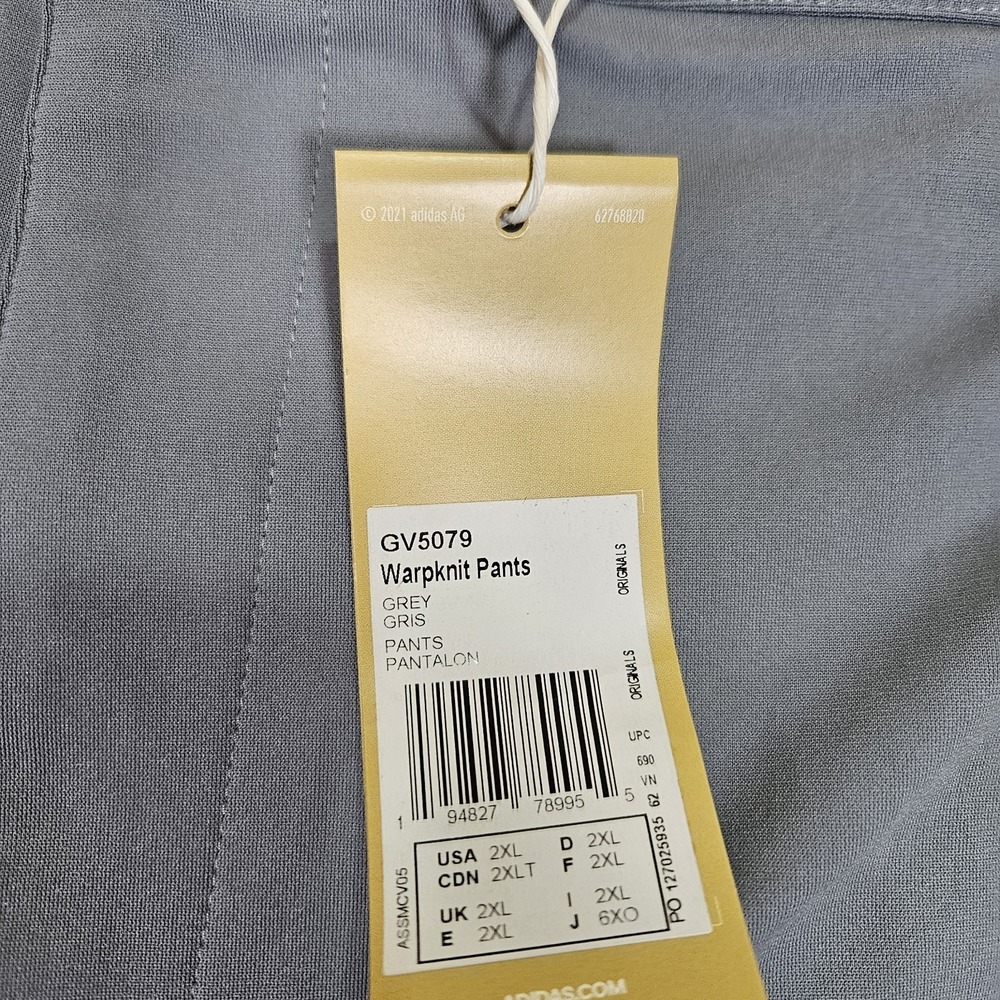 Extra Butter Adidas Happy Gilmore Gray‎ Golf PantS 2XL 25th Anniversary Warpknit - Picture 4 of 10